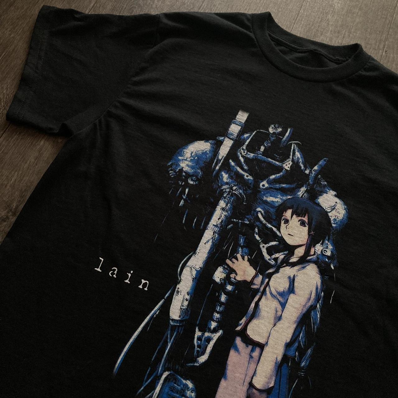 🖥️ SERIAL EXPERIMENTS LAIN CYBERIA TSHIRT LAIN... - Depop