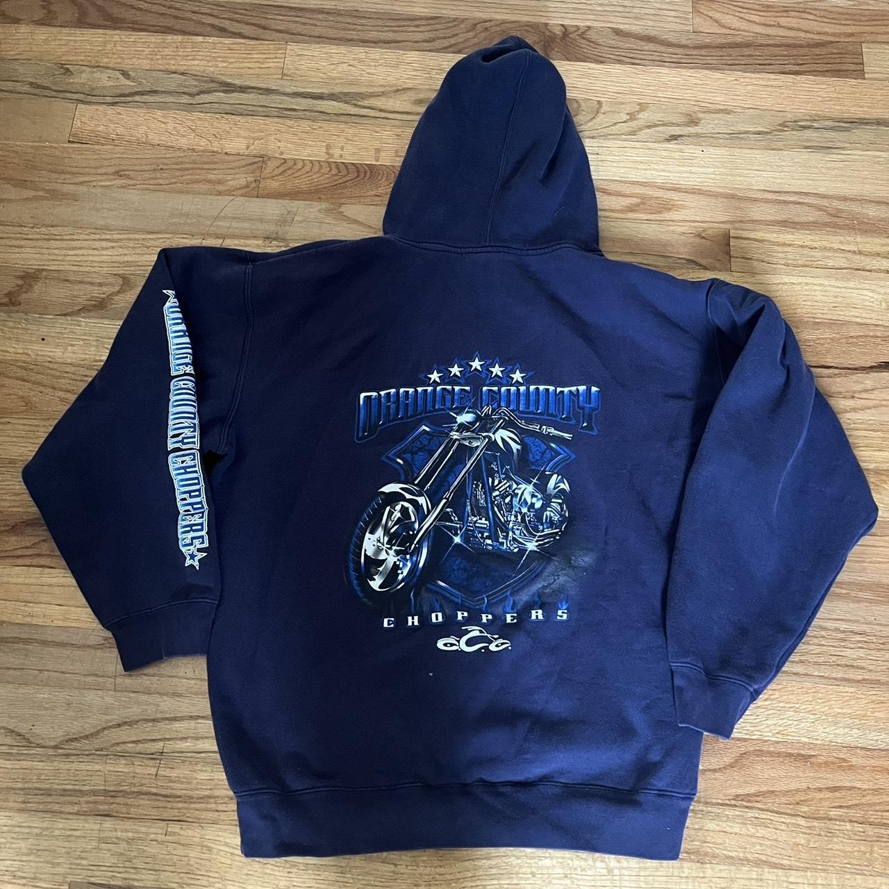 Orange County choppers hoodie Size L Depop