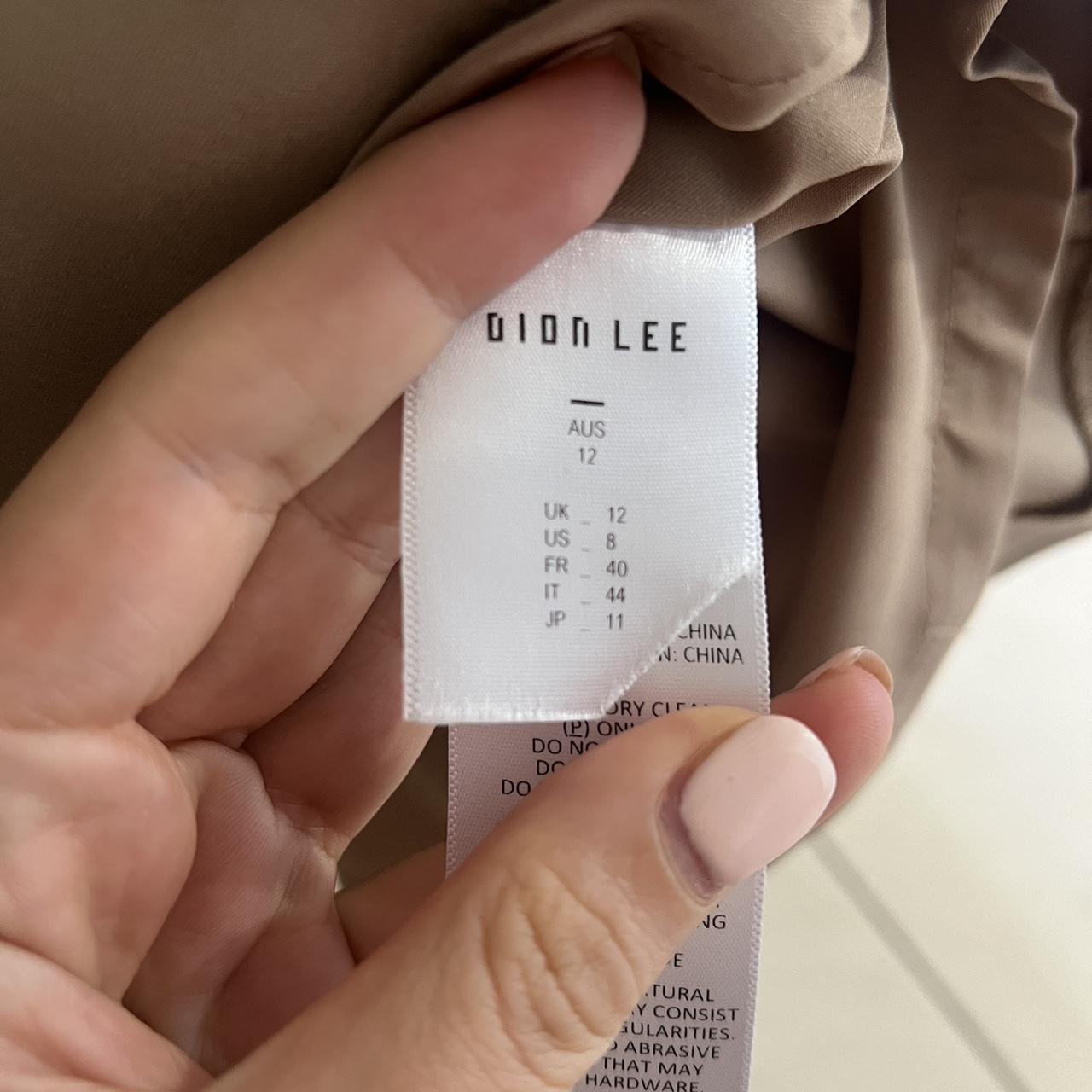 Dion Lee Accordion Pleat Mini Dress Worn Depop - Main Image