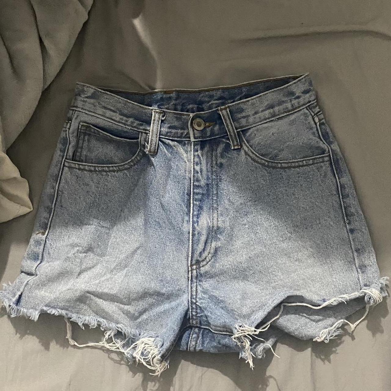 brandy melville molly denim shorts brandy... Depop