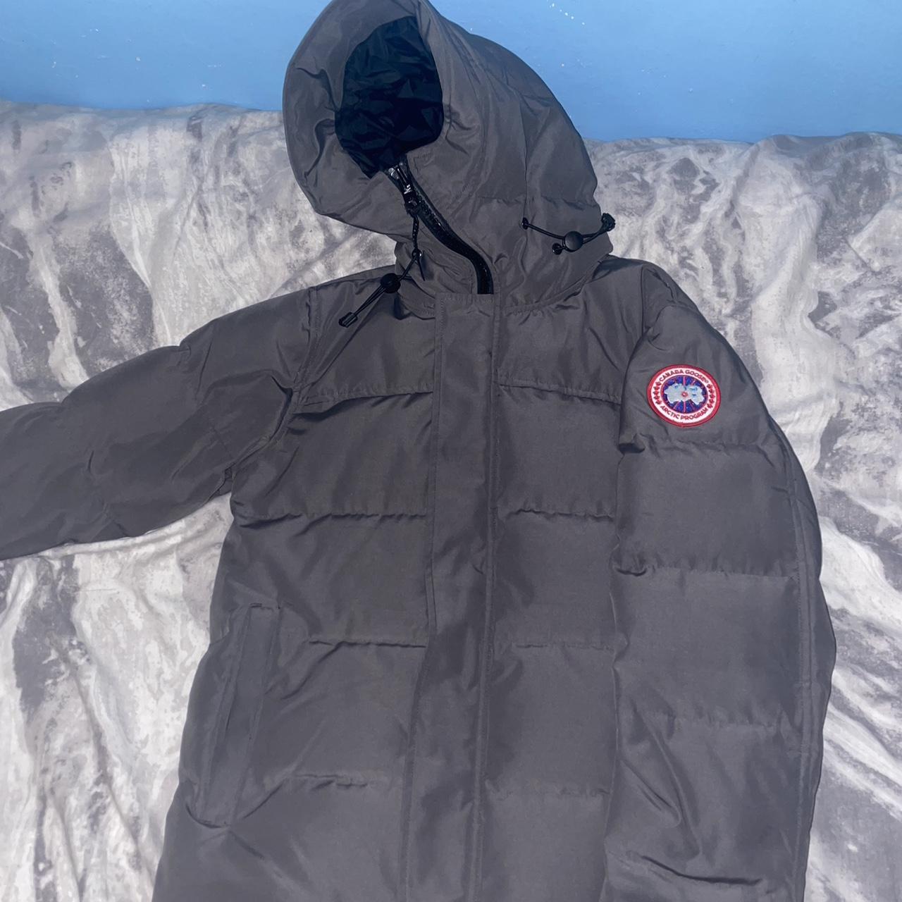 grey macmillan Canada Goose! Size small! Fast and... - Depop
