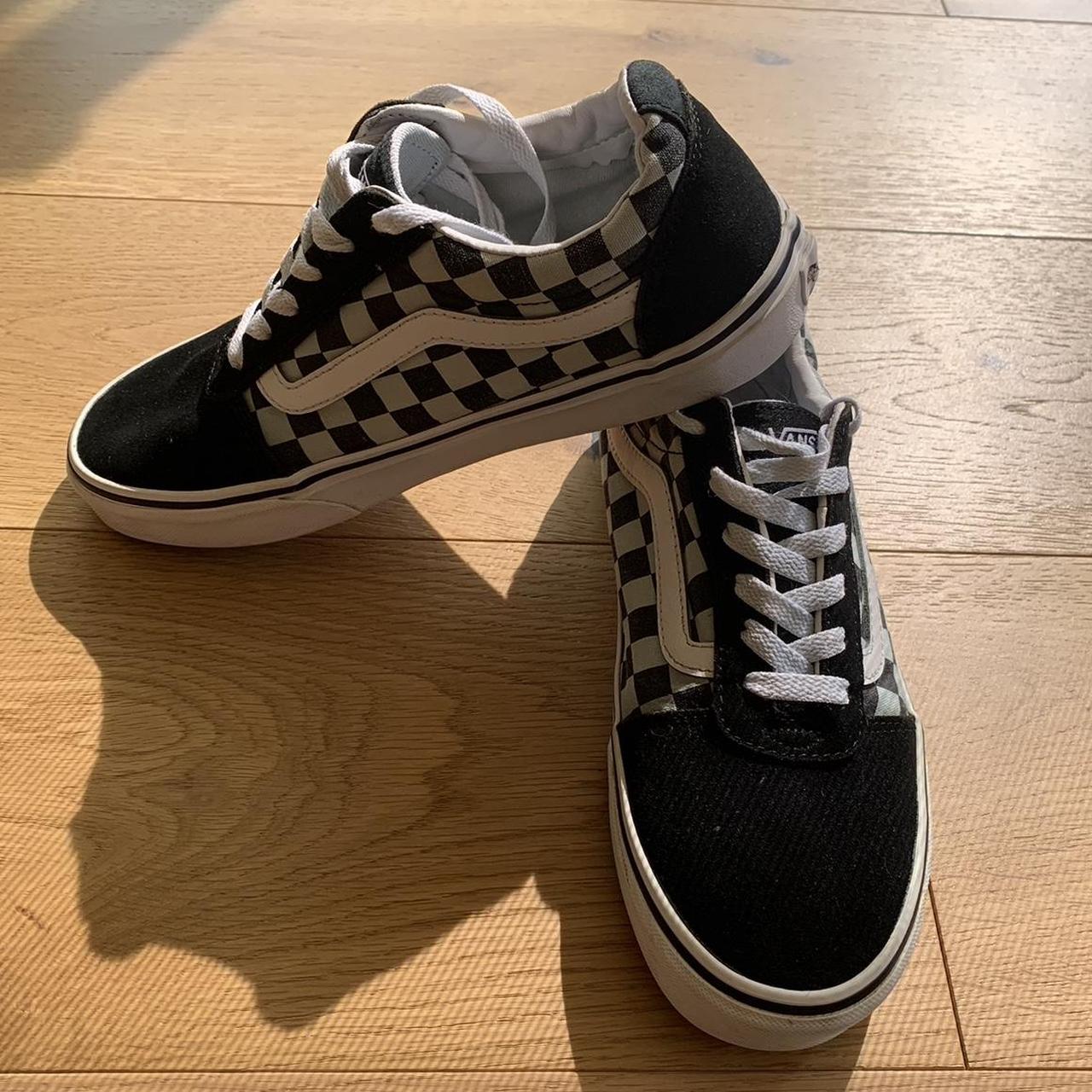 Vans old school on sale checkers