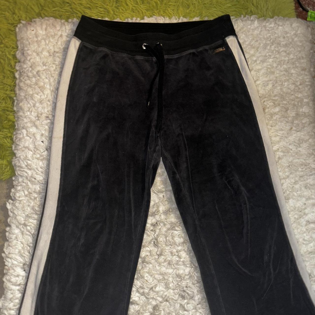 Calvin klein black velvet sales pants