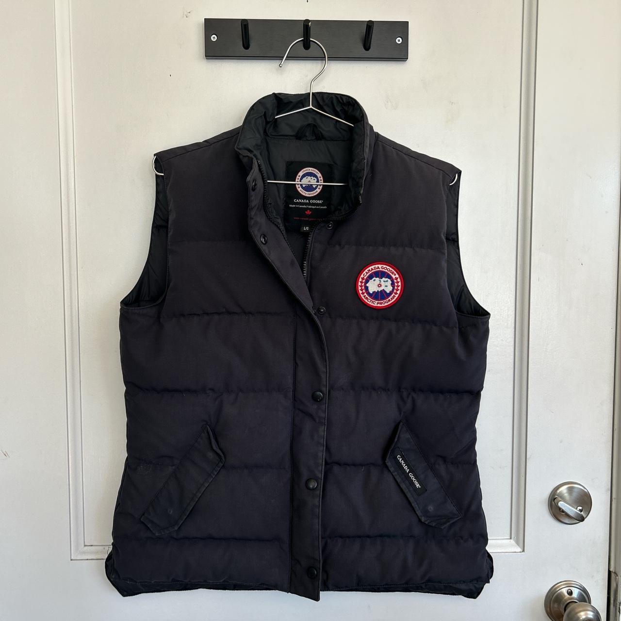 Women’s Canada Goose puffer vest size L perfectly... Depop