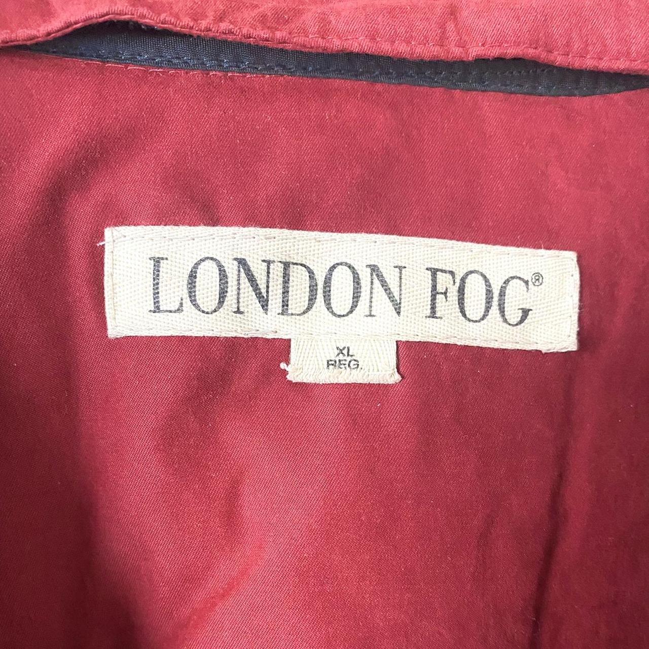 London Fog Men's Black and Red Jacket (3)