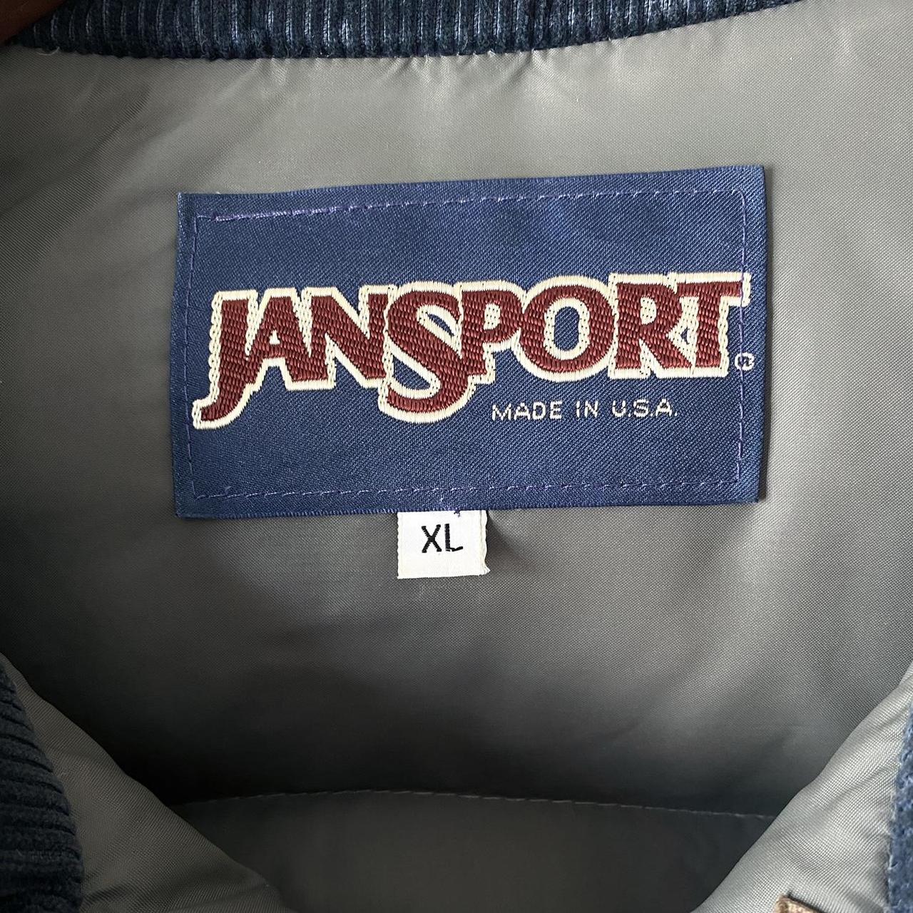 Vintage Jansport Puffer Jacket Size: Mens... - Depop