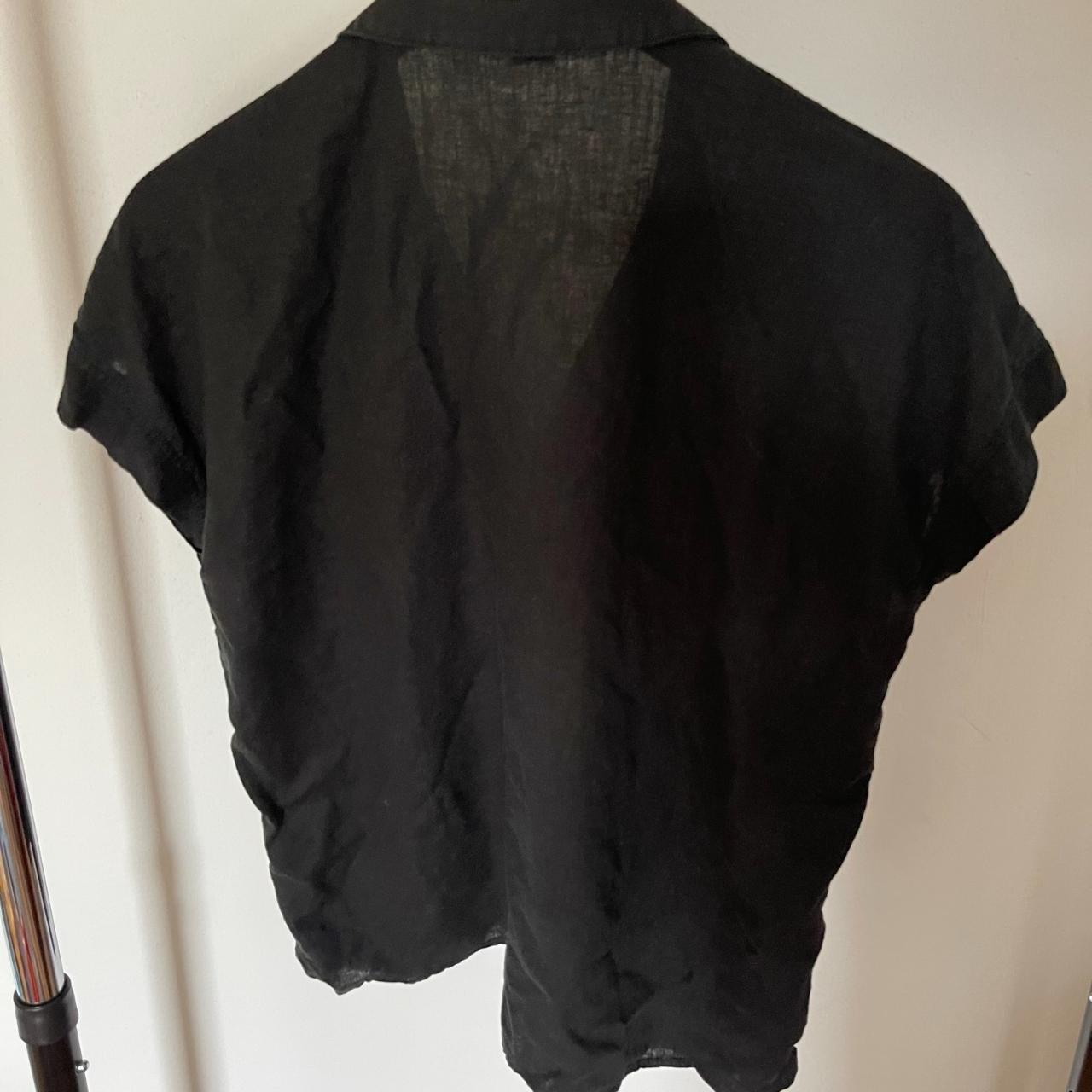 Old Navy black button up shirt. Never worn and only... - Depop