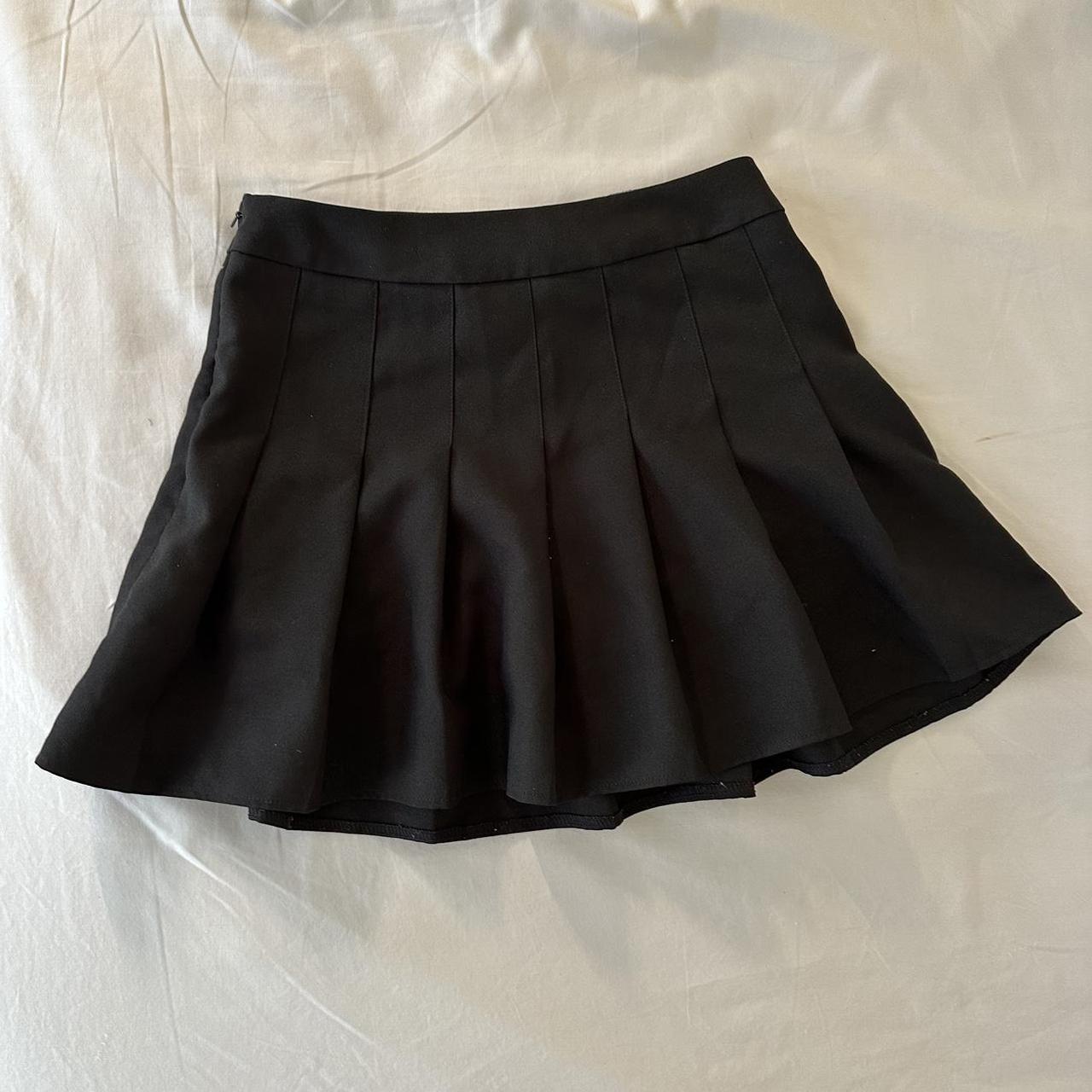 !M?ERFECT Women's Black Skirt | Depop
