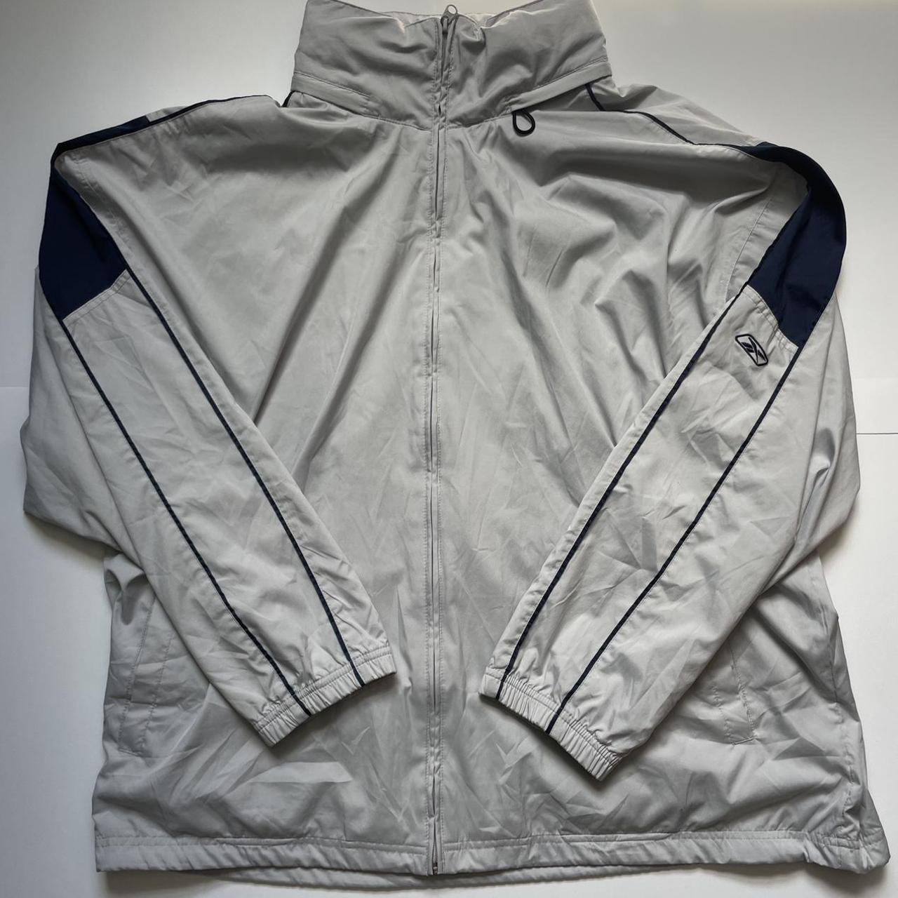 Reebok jacket shop vintage silver