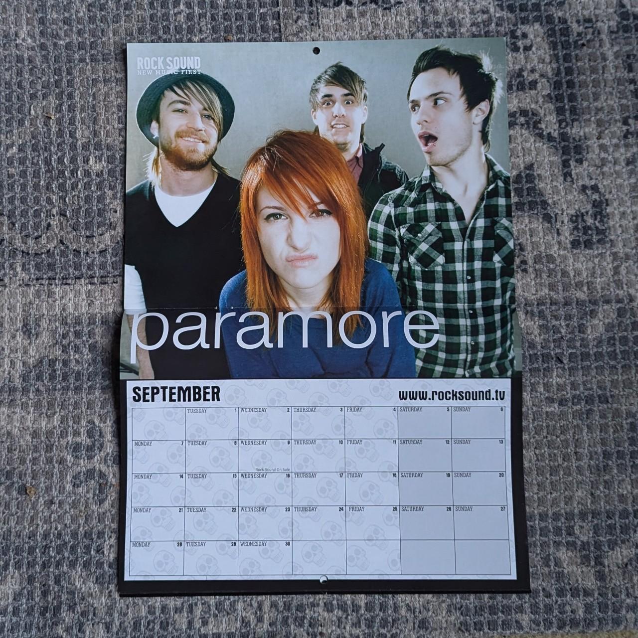 2x Emo calendars Punk metal rock 2008 and 2009 Depop