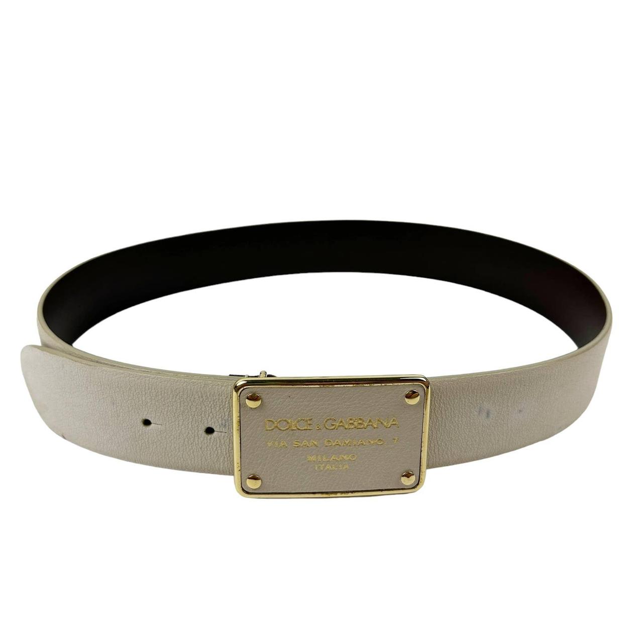 Vintage dolce discount and gabbana belt