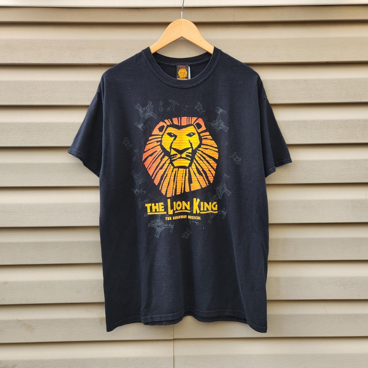 Y2k Lion King The Broadway Musical Tee Condition:... - Depop