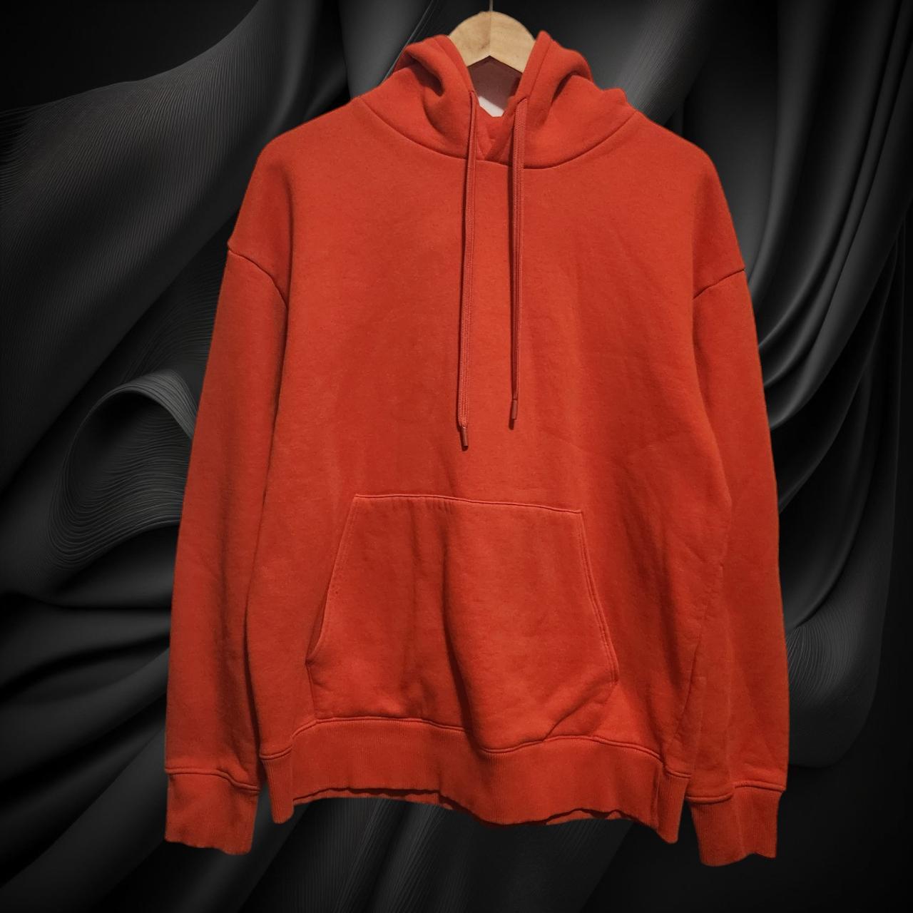 Zara on sale orange hoodie