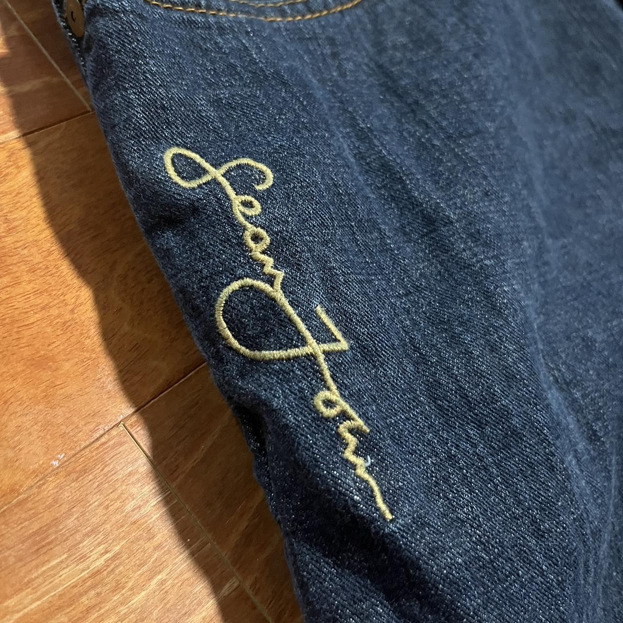 Super baggy 2000s Sean John skater dark wash jeans....