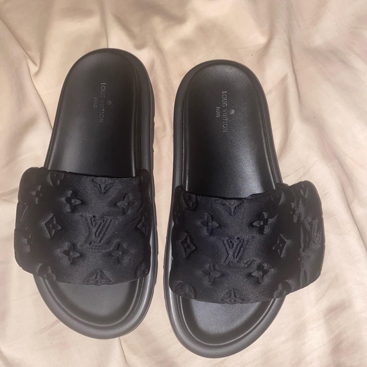 Louis Vuitton Pool Pillow Slides Goes For 1040 Size Depop 0891