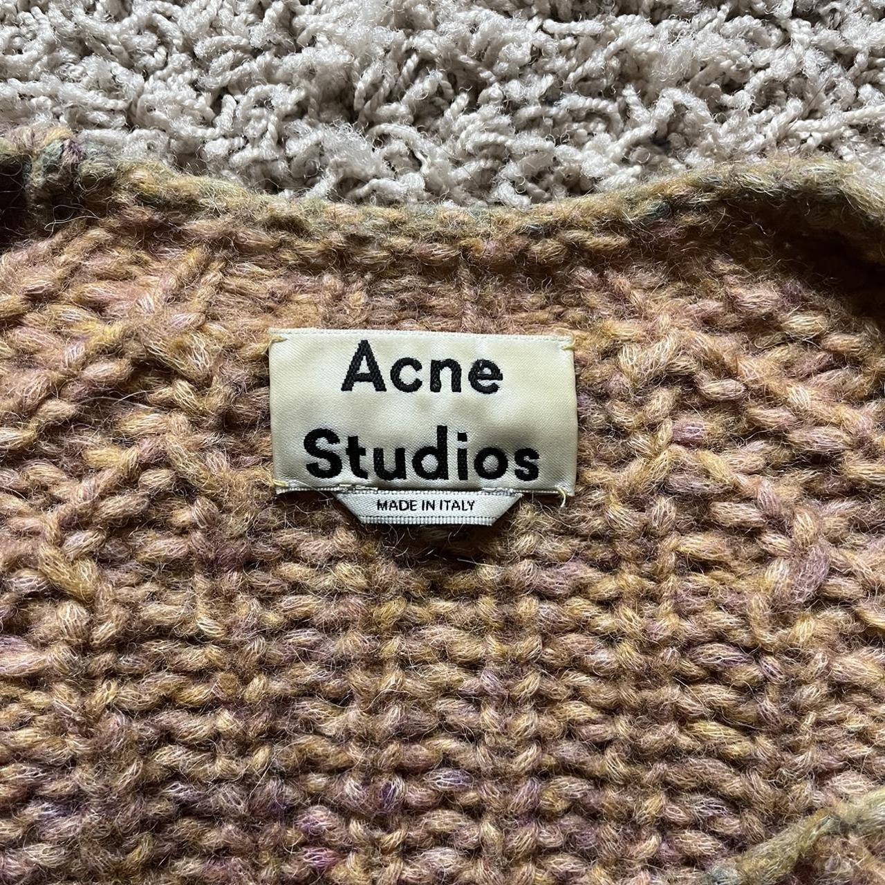 Acne studios グラデーションニット Acne Studios FW19 Gradient Knit As seen on Bakar in | Depop