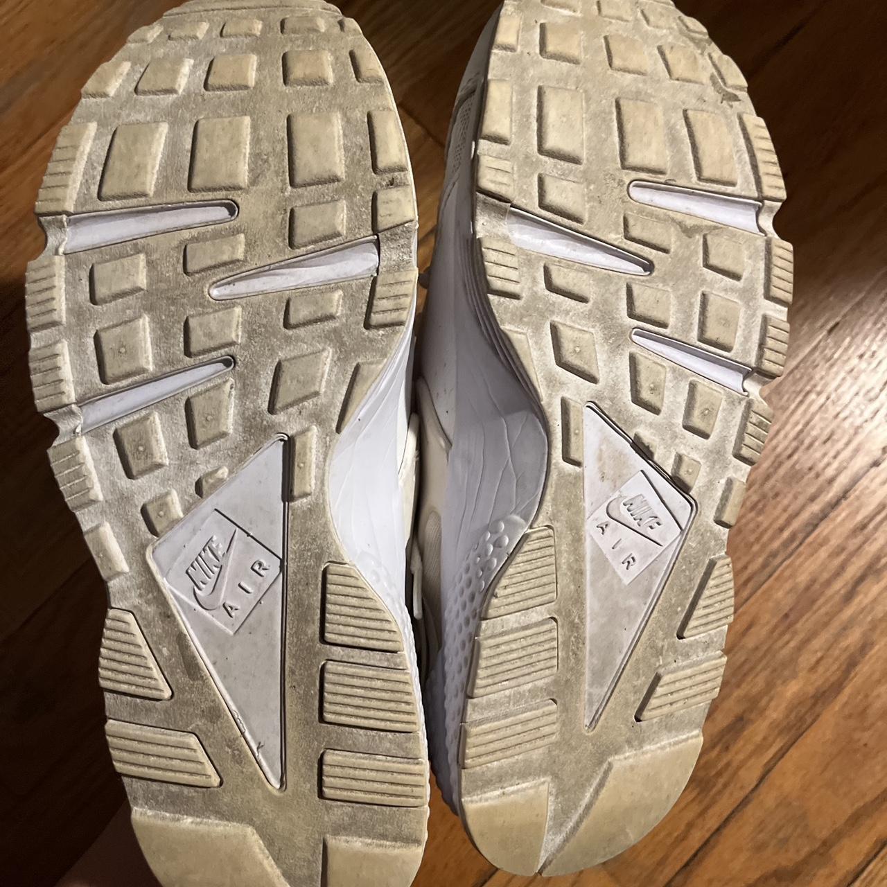 mens white huarache trainers