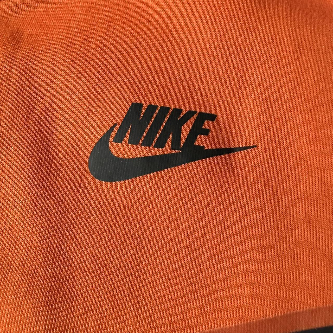 Nike Orange Tech Fleece Size Small Great... - Depop