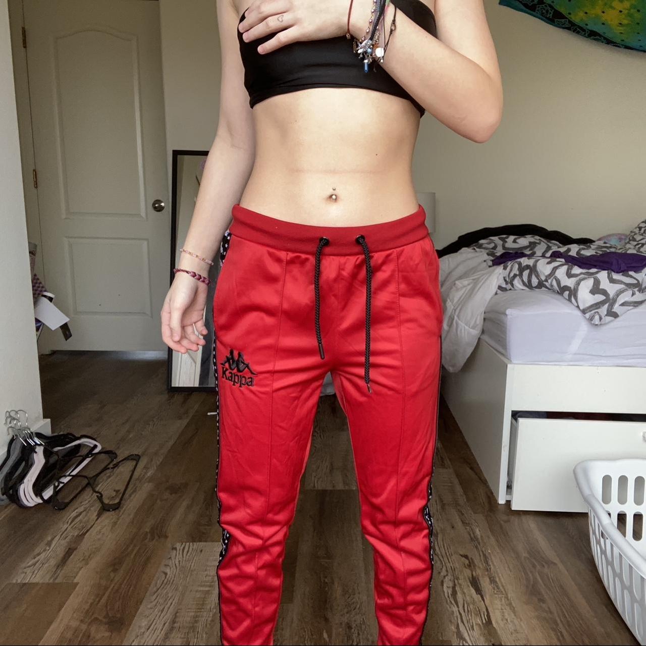 Kappa sales cropped joggers