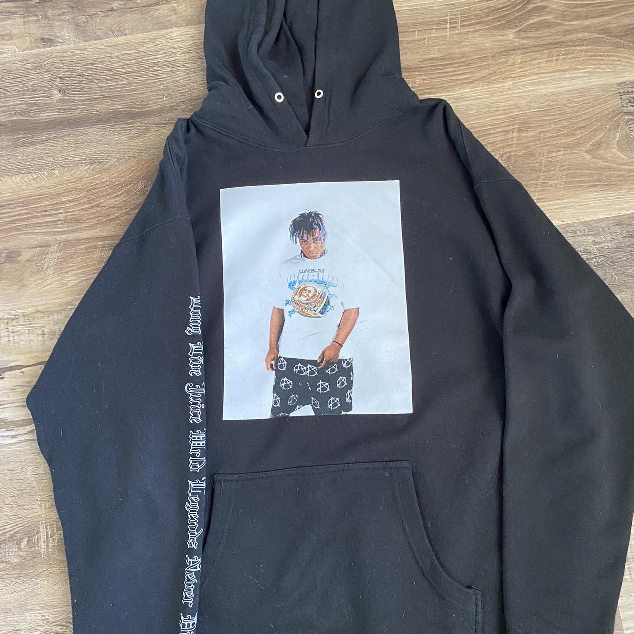 Supreme hoodie juice wrld hot sale