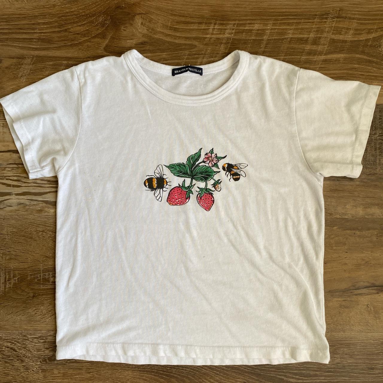 brandy melville bee shirt