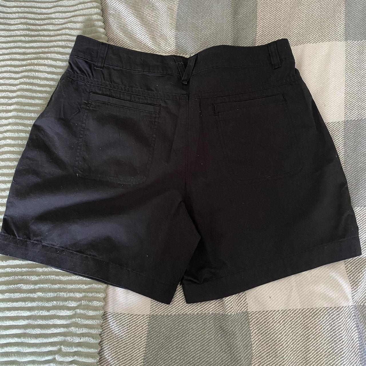 Mountain warehouse black cargo style shorts, size... - Depop