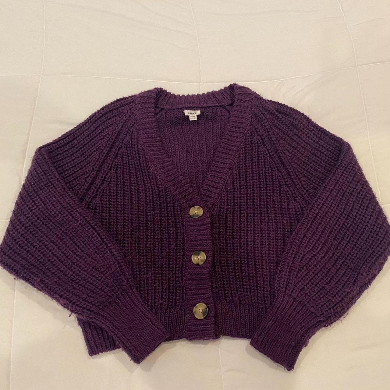J Jill Sweater Women XS Petites Purple Pullover - Depop