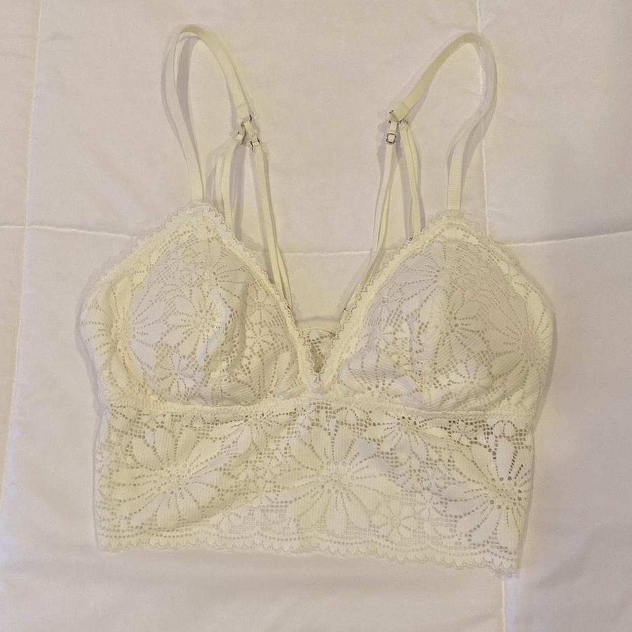 Aerie Lace Padded Longline Bralette