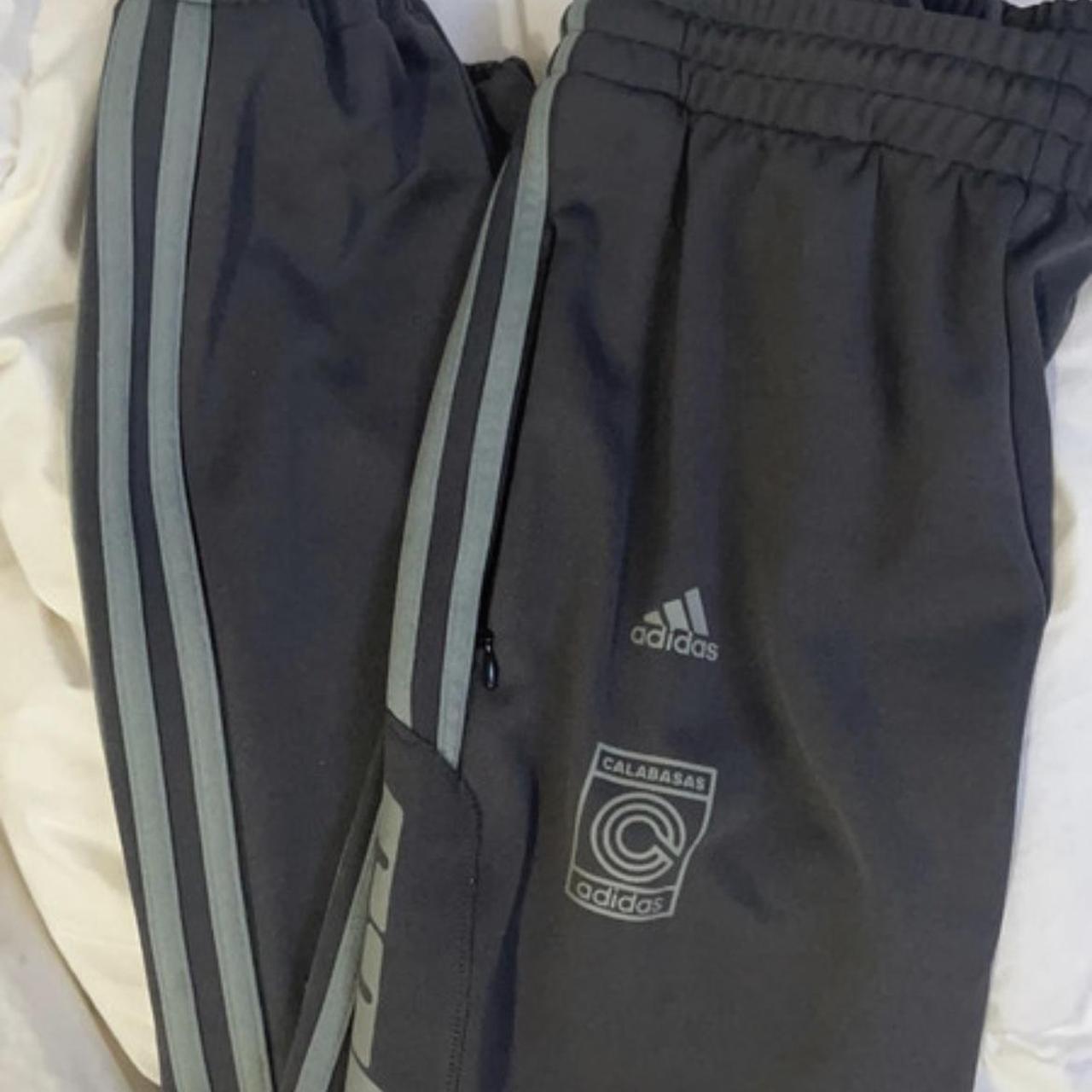 KANYE WEST Yeezy Adidas Calabasas Gray Joggers Depop