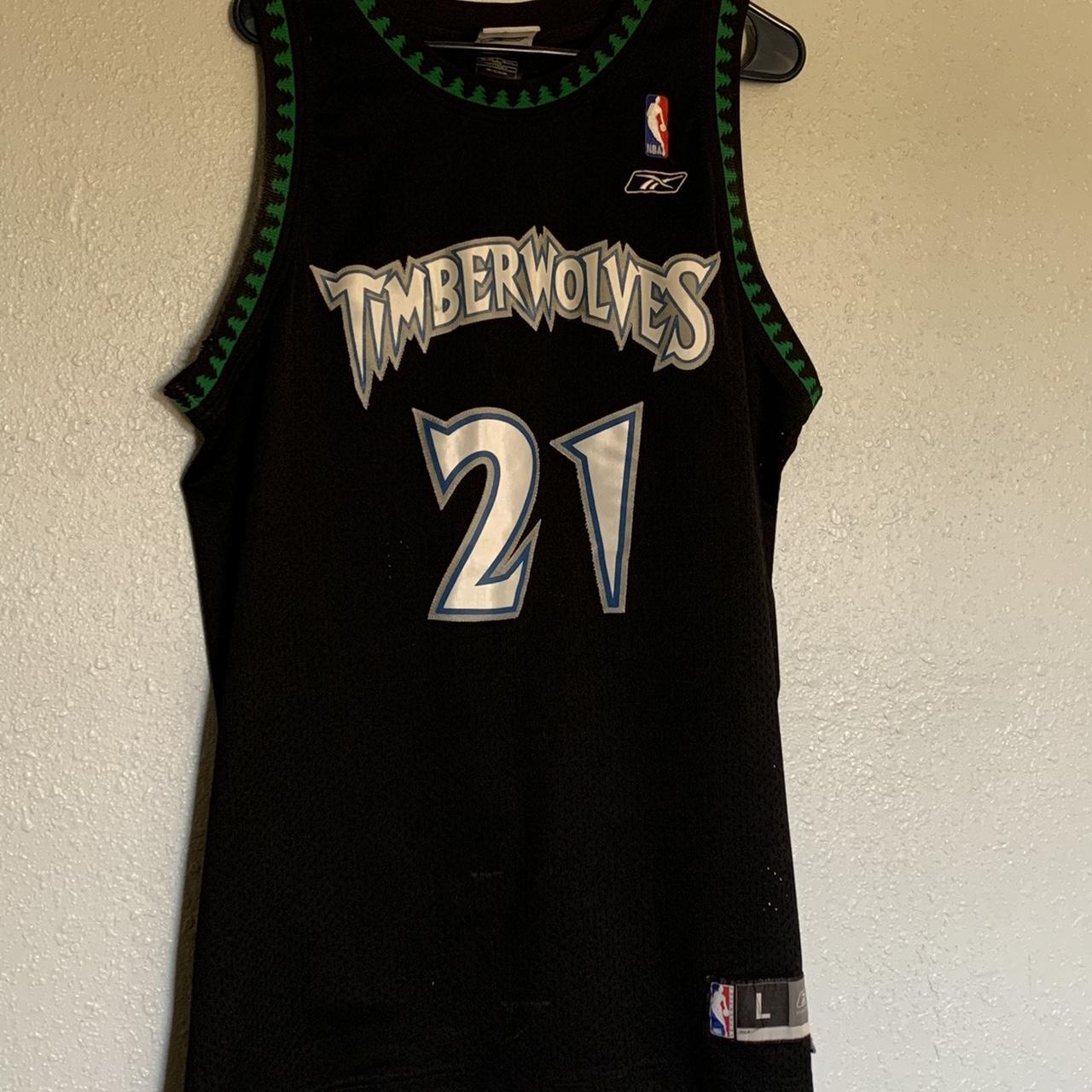 Kevin Garnett Reebok jersey . authentic jersey . no... - Depop