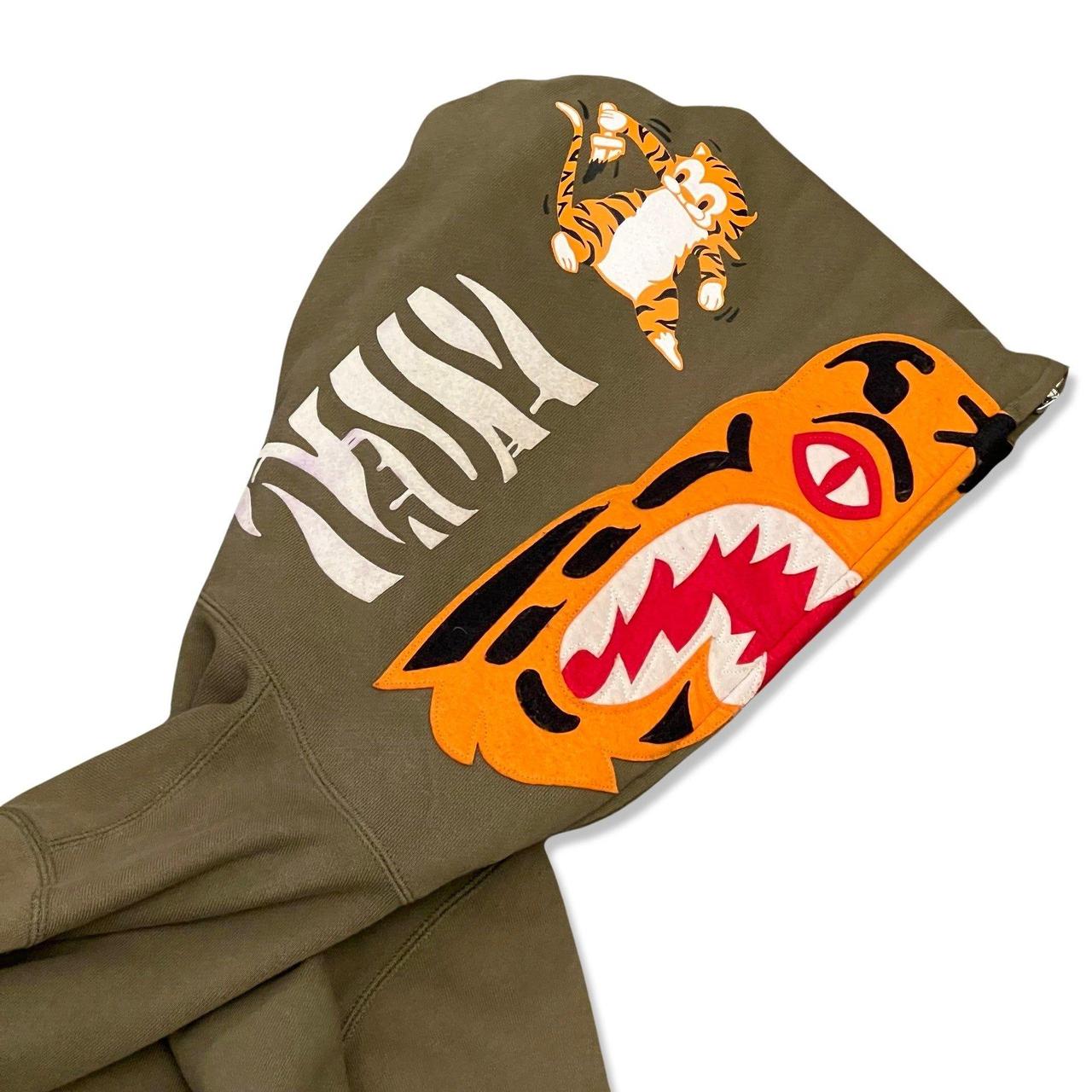 Bape tiger hoodie funthera on sale militia