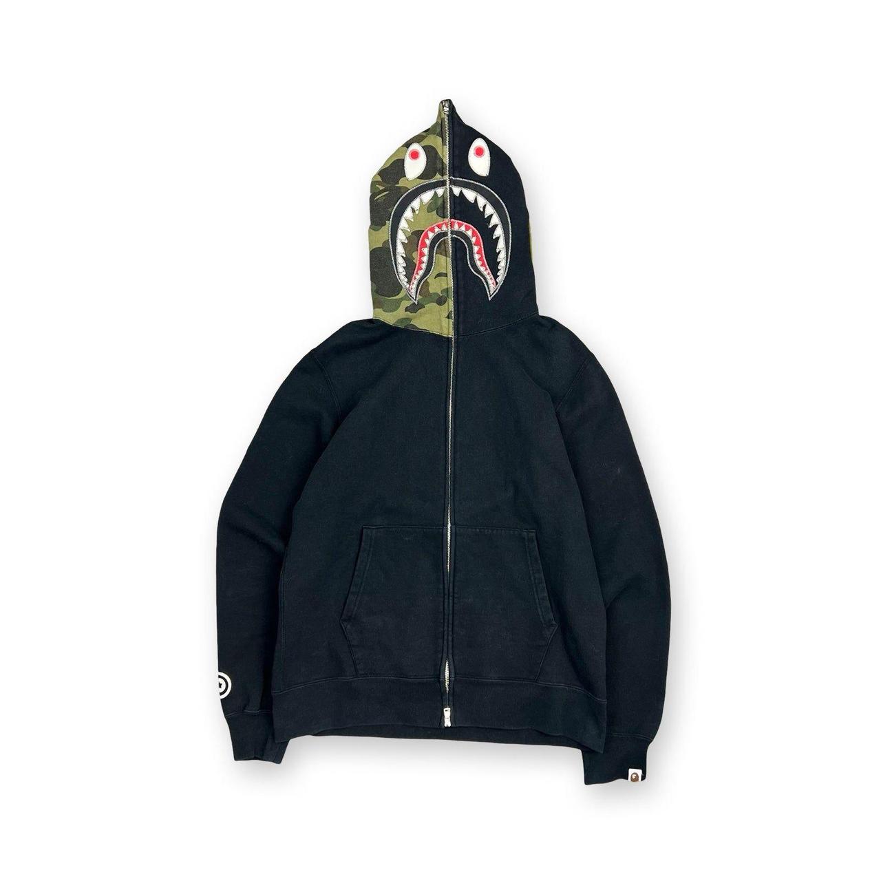 Bape hoodie camo and black best sale