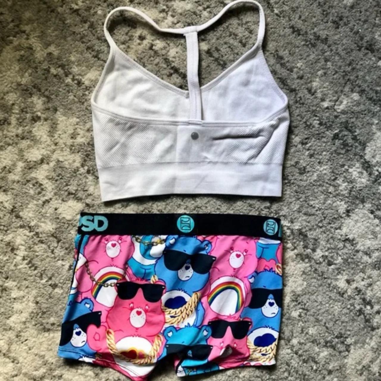 PSD care bear women's boxers ! never worn Size - Depop