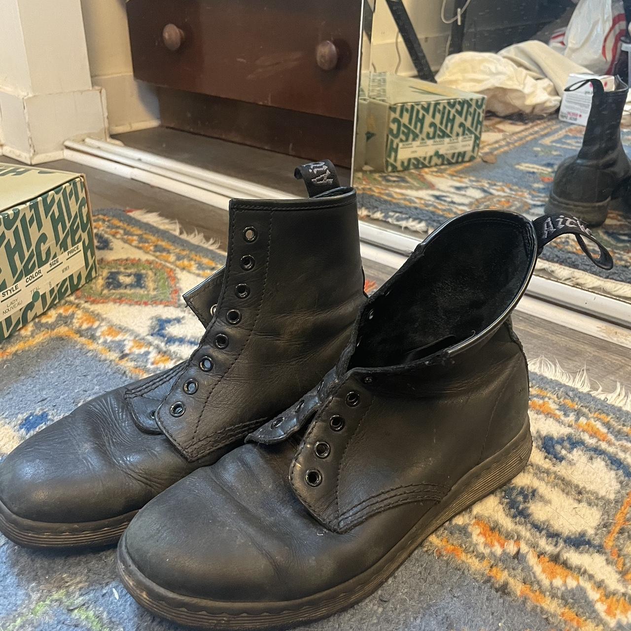 Vintage high top doc marten sneakers. Loved but... - Depop