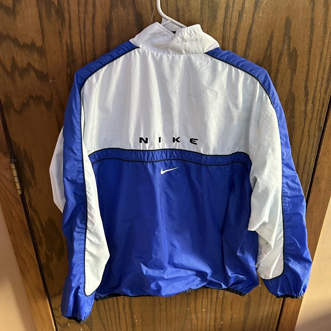 Vintage 90s Nike Jacket Tracksuit Top Windbreaker | Depop Vintage 90s Nike Jacket Tracksuit Top Windbreaker | Depop