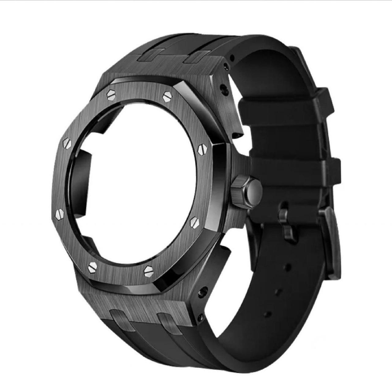 Casioak GShock mod kit Black Rubber & Black Case... Depop