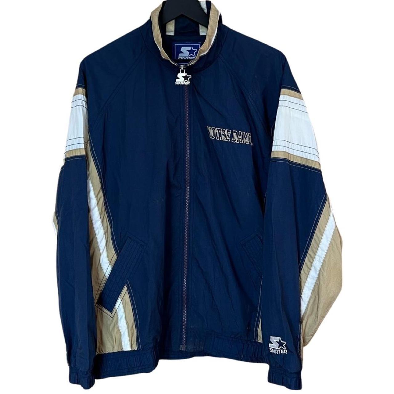 Vintage Notre Dame windbreaker jacket Brand-... - Depop