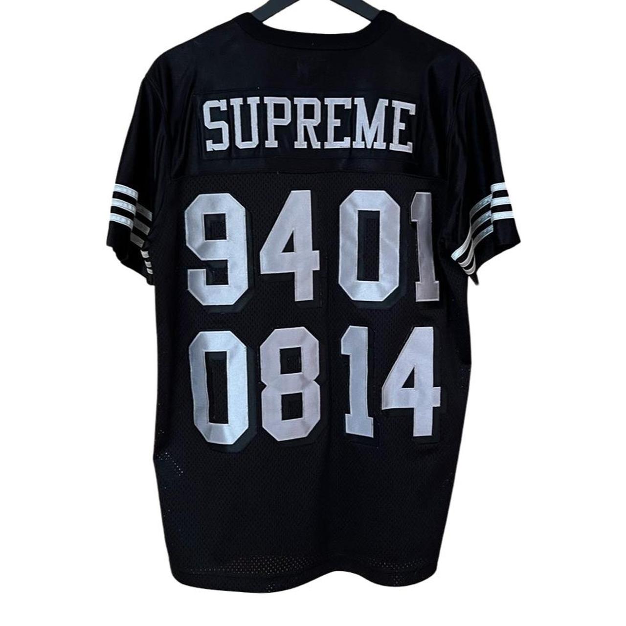 Classic Supreme 20th anniversary football jersey | Depop