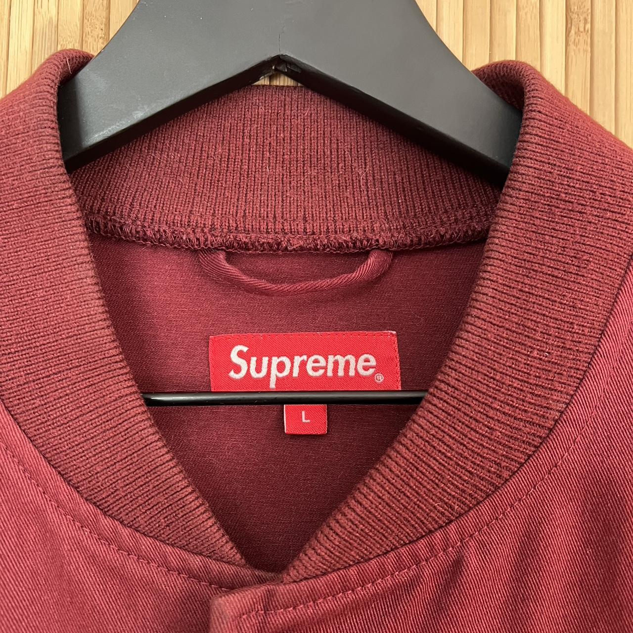 ジャケット・アウター Supreme Antihero Bomber Jacket Burgundy Supreme Antihero Bomber Jacket Burgundy