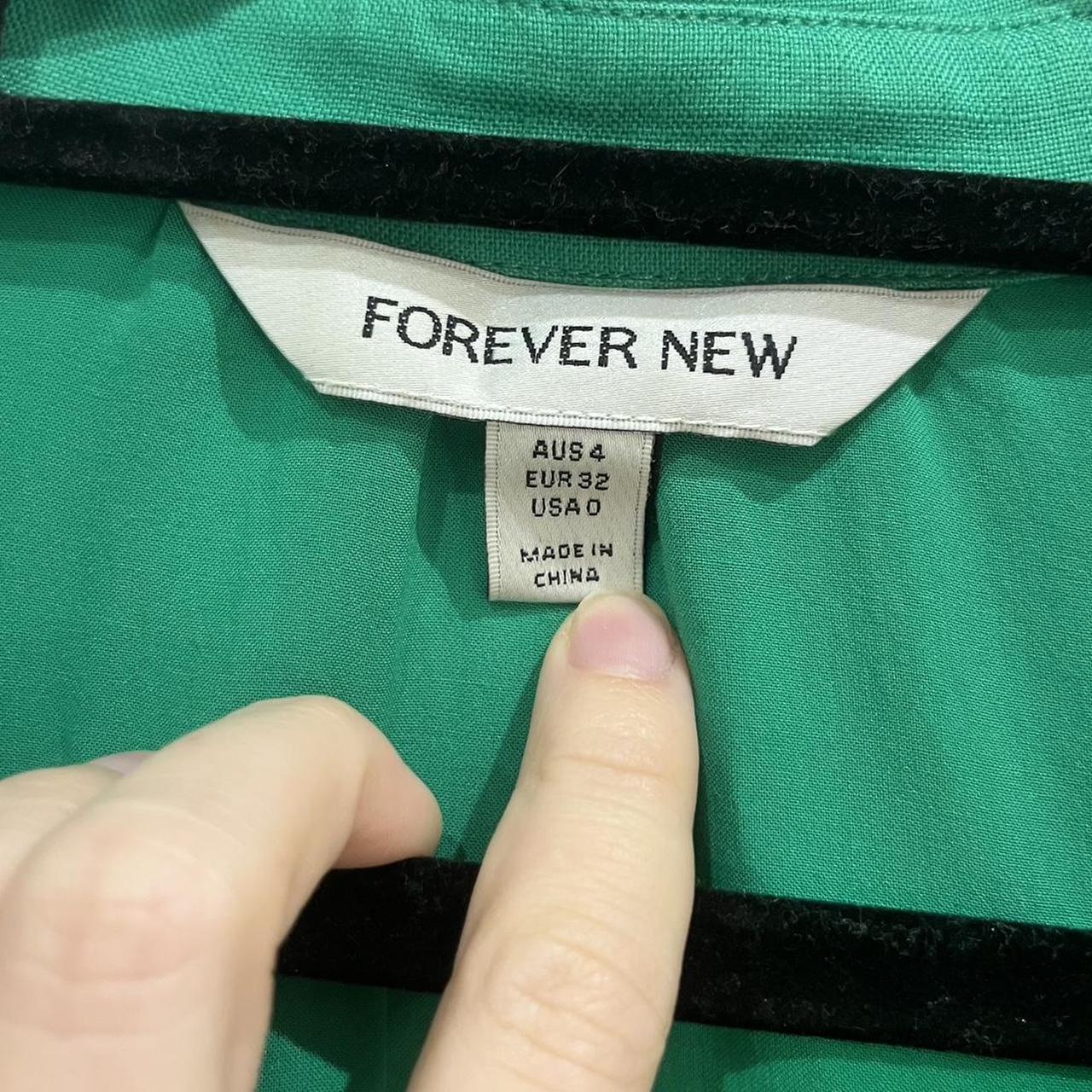 Forever New Women's Green Dress | Depop