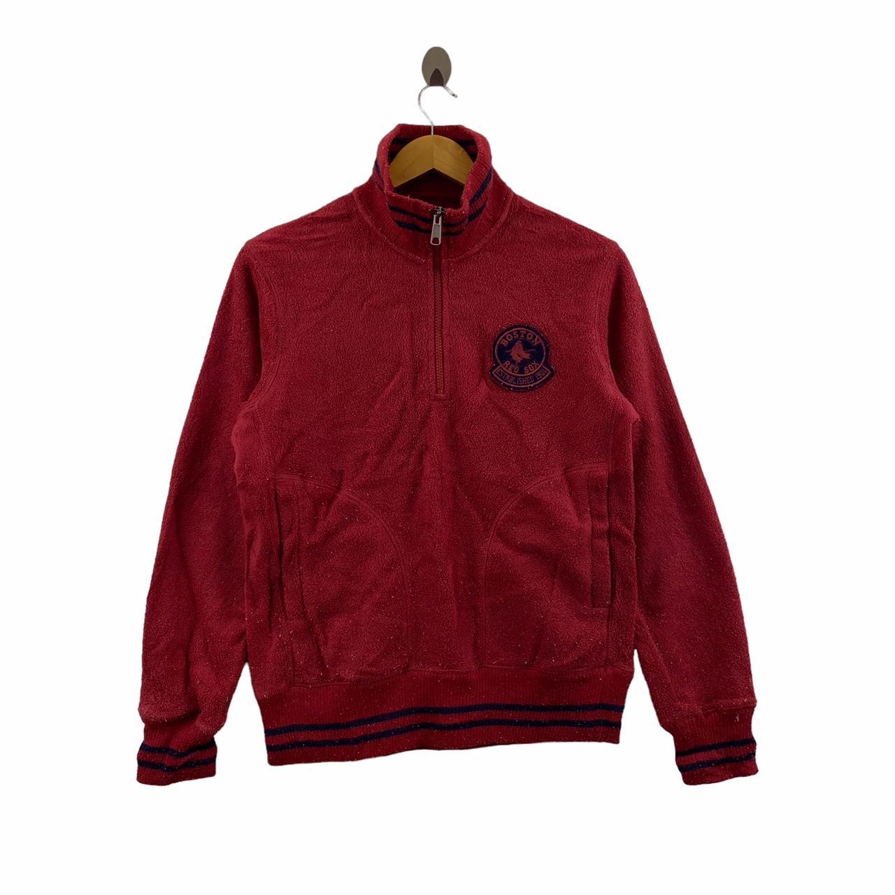 MLB RED SOX BOSTON x UNIQLO Half Zipper Depop