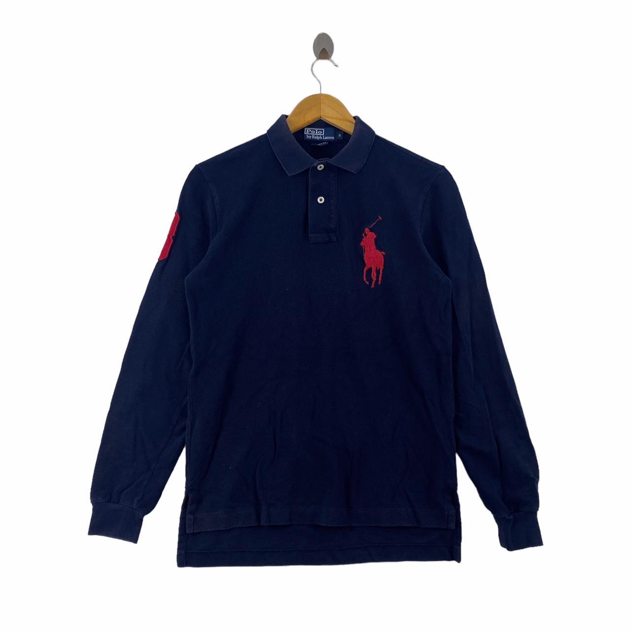 【90s】Polo by Ralph Lauren big polo shirt Vintage 90s Polo T-Shirt Polo Ralph Lauren Big Pony #3 PRL
