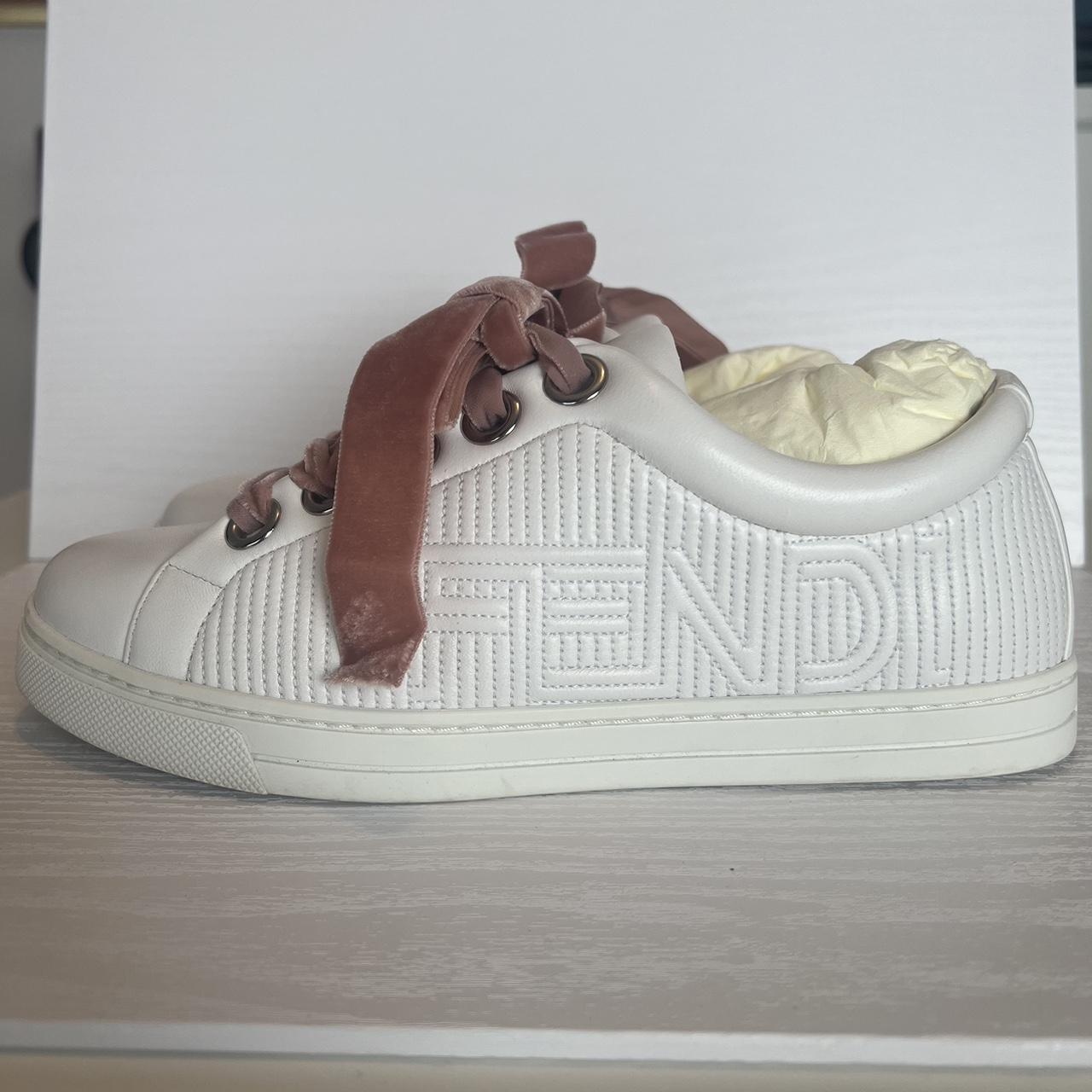 Fendi velvet clearance sneakers