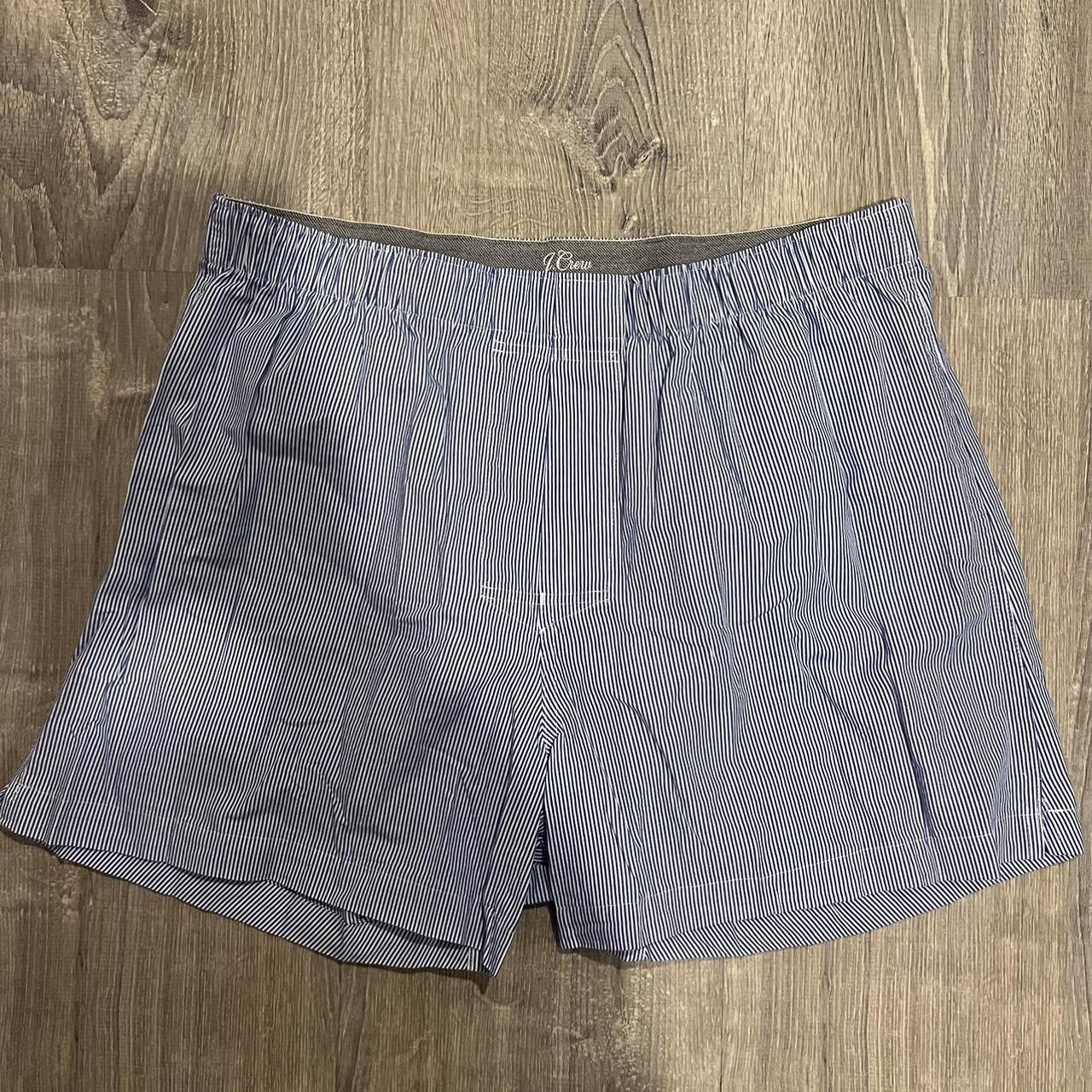 JCREW men’s striped boxers, brand new NEVER WORN,... - Depop