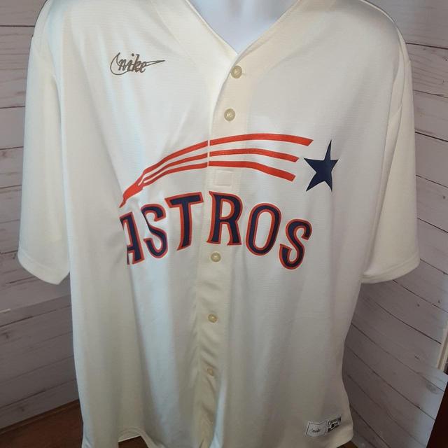 Vintage Astros Jersey - Thrifted originally. Really - Depop