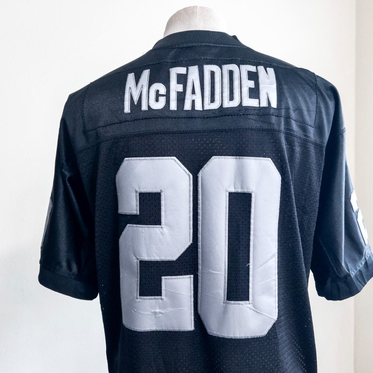 Vintage Oakland Raiders Darren McFadden On Field - Depop