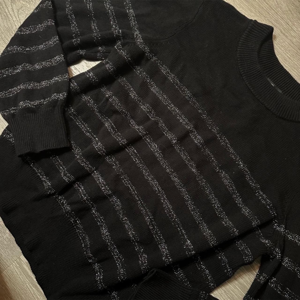 Rails Women's Sweater - Black/Silver - M – Rails … - image 3