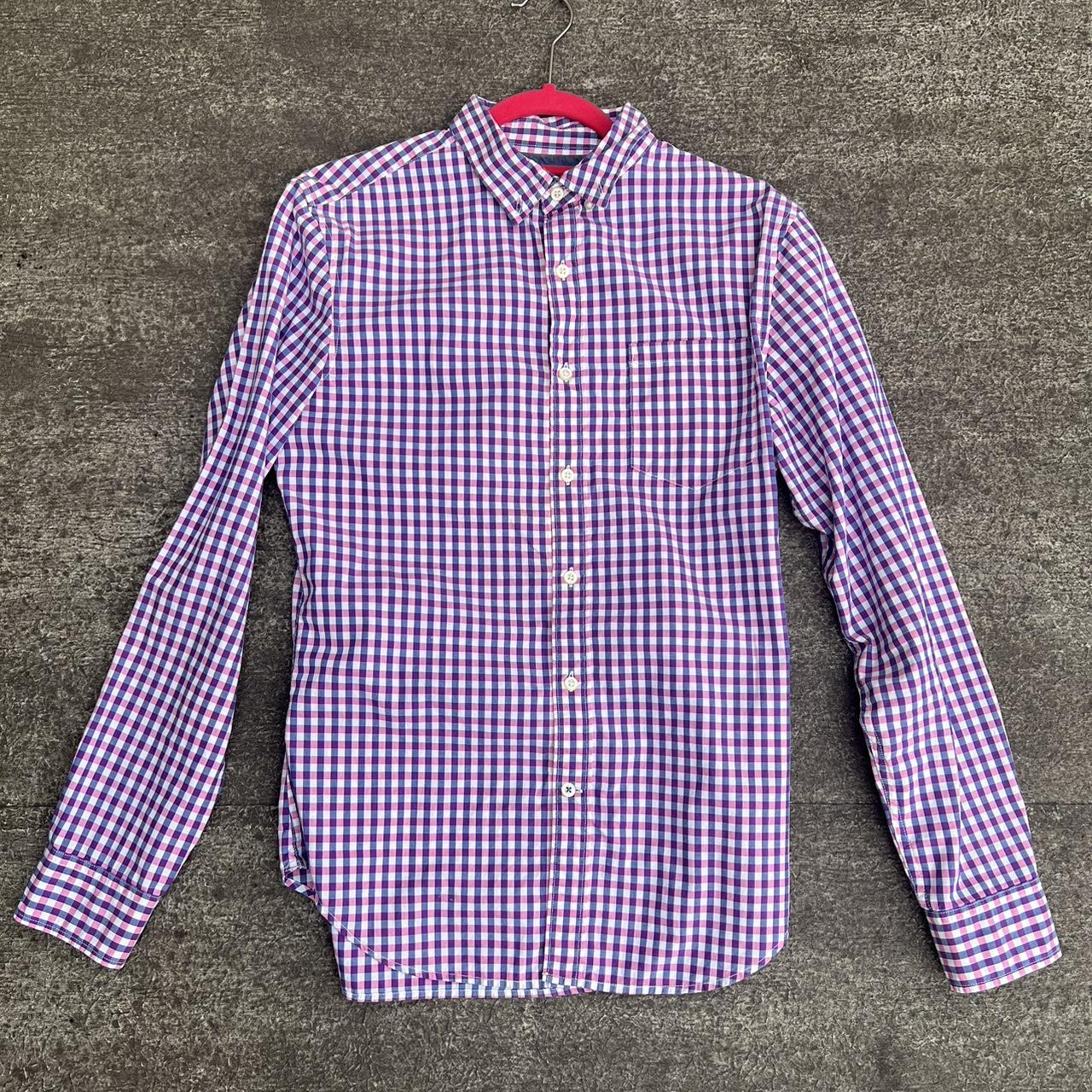 Men's Pink and Purple Shirt | Depop