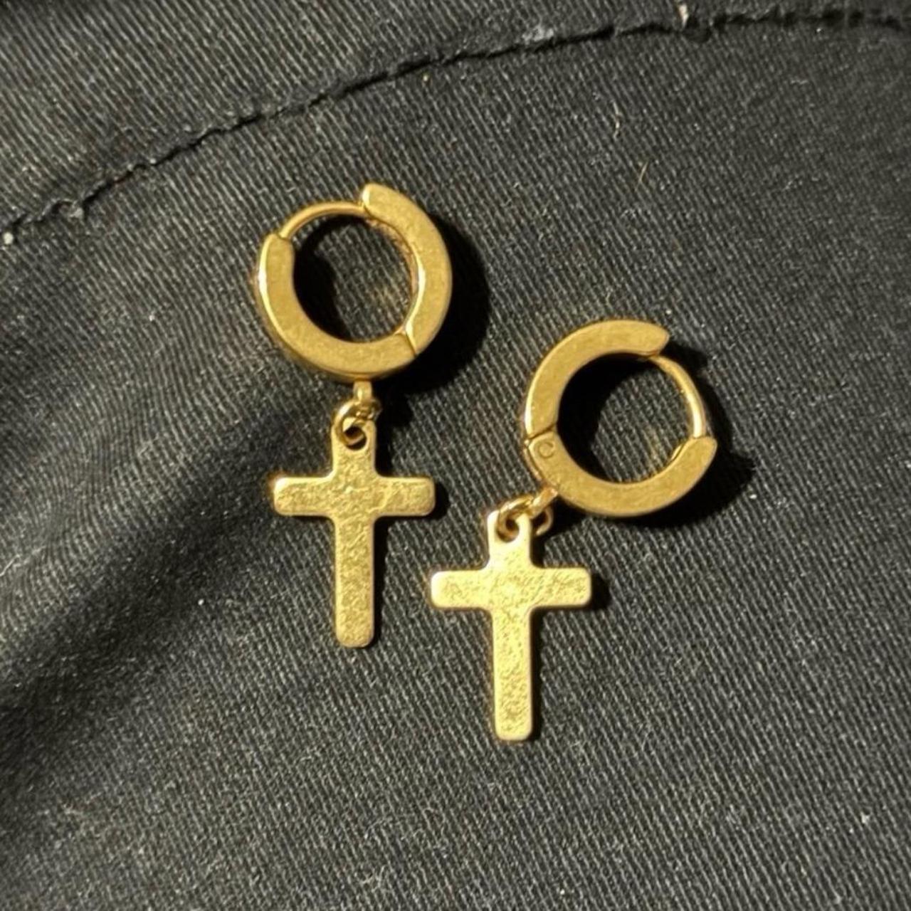 Eboy cross shops earrings