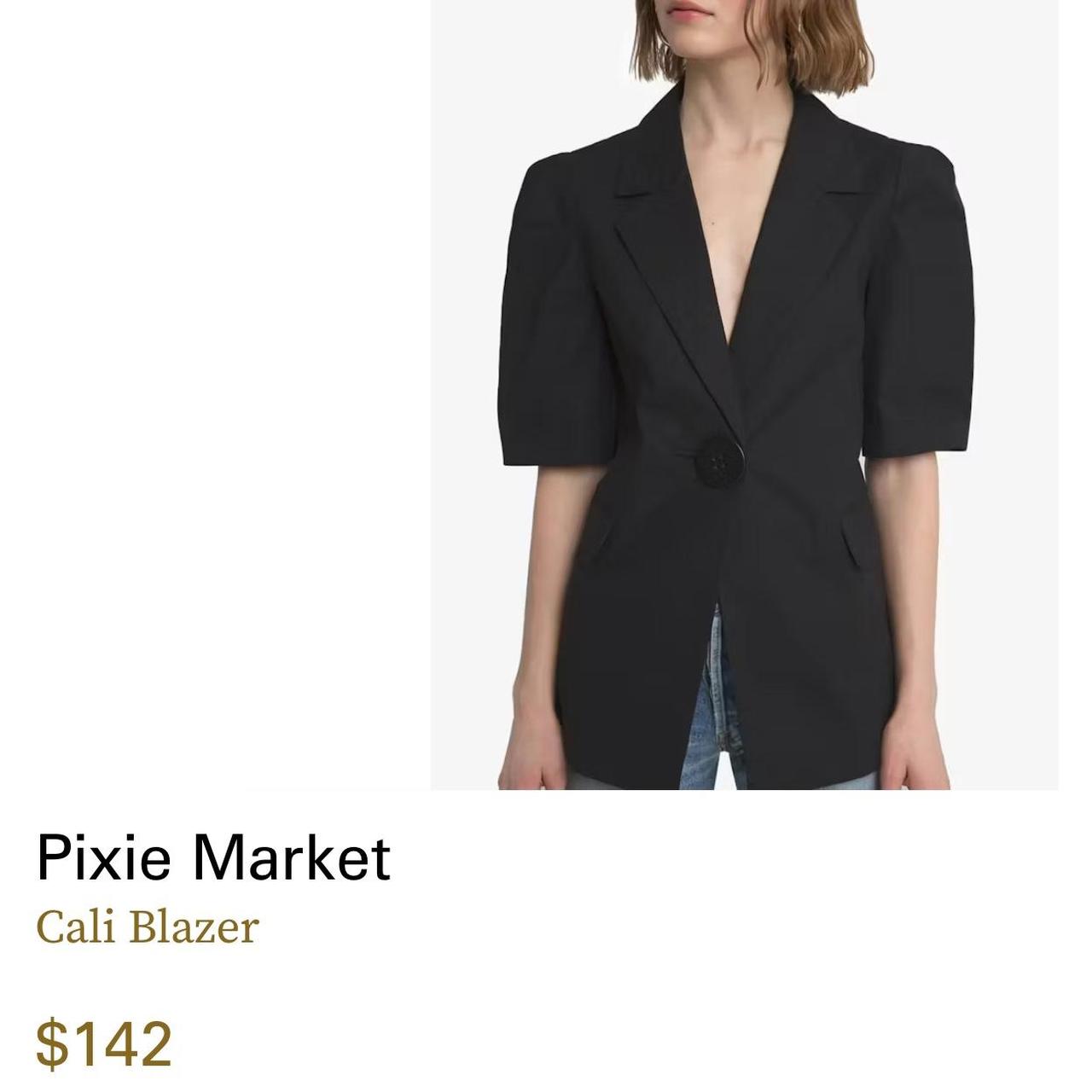 Pixie Market Women's Jacket - Black - S – PIXIE M… - image 1